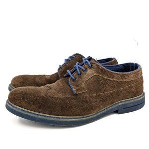 TED BAKER LONDON Juippita Brown Wingtip Oxford Sz8